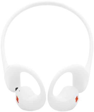 Belaidės ausinės JBL Endurance Pace, baltos spalvos