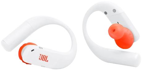JBL Endurance Peak 4 baltos ausinės su lankeliais
