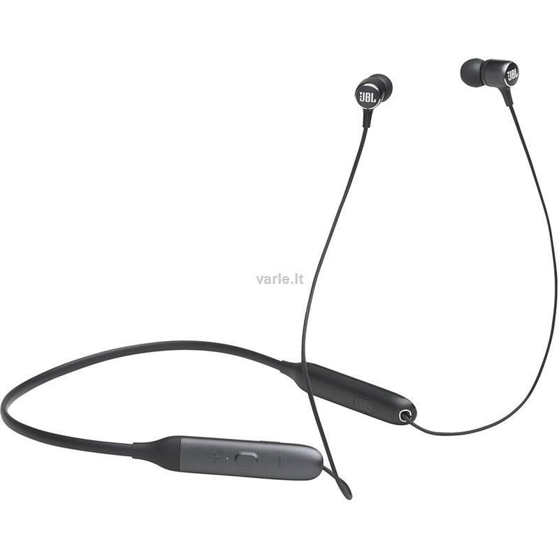 Belaidės į ausis įkišamos ausinės JBL Live 220BT, Juoda | Varle.lt