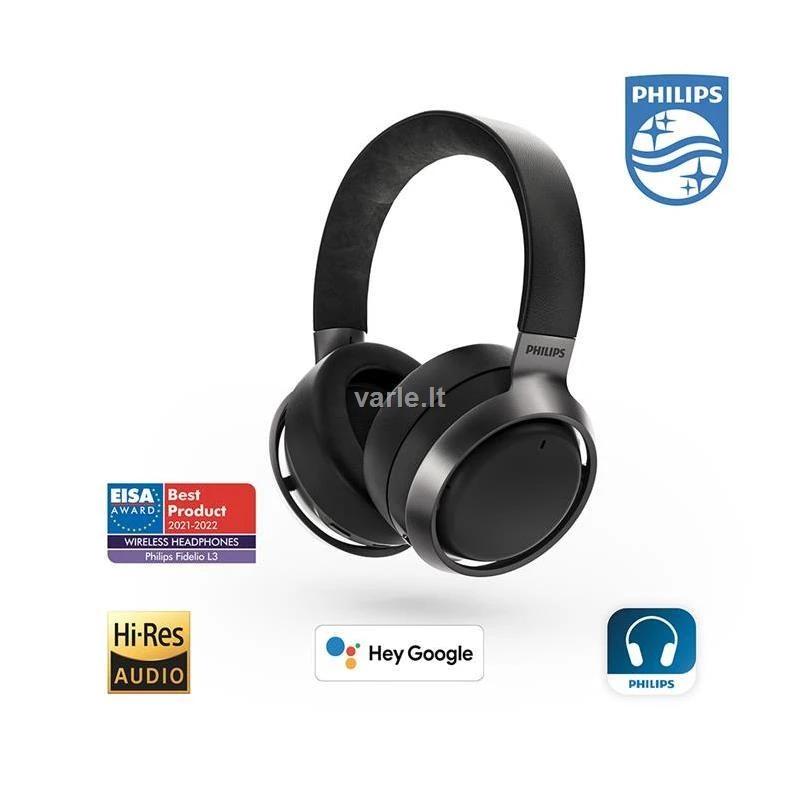 Philips Fidelio L3 belaidės ausinės su priedais