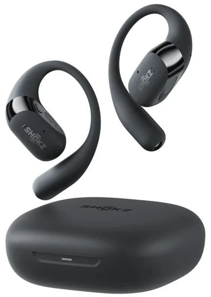 Shokz OpenFit 2 Kaulų laidumo ausinės, Juodas spalvos