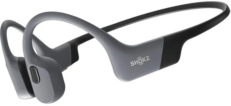 Shokz OpenSwim Pro plaukimo ausinės su kaulų laidumo technologija, USB-C, pilkos spalvos