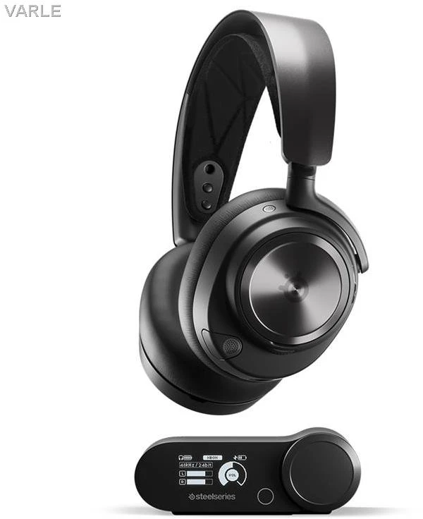 Belaidės ausinės žaidimams SteelSeries Arctis Nova Pro Wireless X, Juodos spalvos