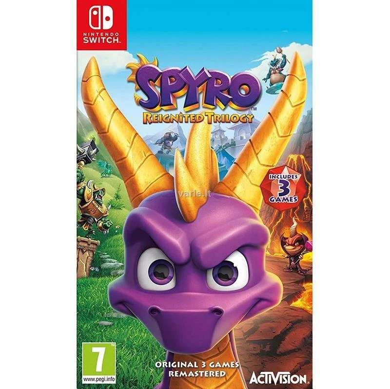 ACTIVISION SPYRO REIGNITED TRILOGY SWITCH EN