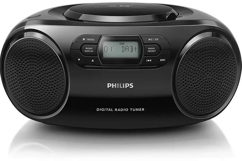 PHILIPS CD Soundmachine AZB500/12 DAB+, DAB, FM, Juodas