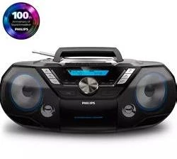 Philips CD Soundmachine AZB798T/12, Bluetooth, CD, MP3-CD, USB, DAB+, FM, kasetė, 12W