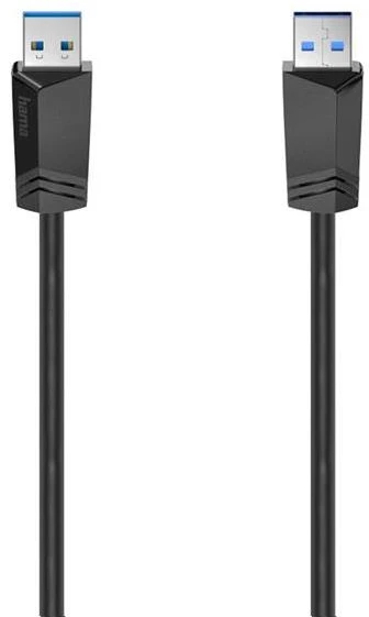 Hama USB-A – USB-A USB laidas 1,5 m juodas (002006240000)