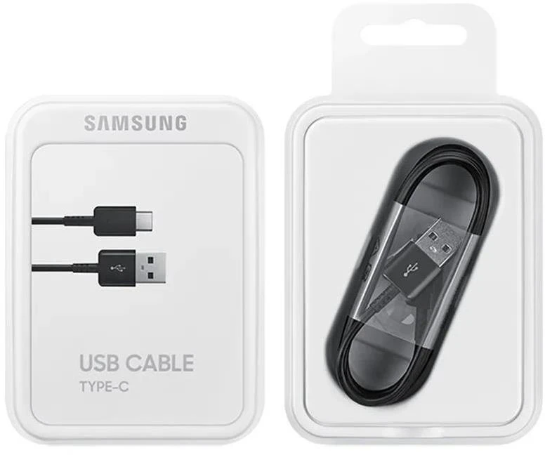 DG930IBEG Samsung laidas USB A iki USB C 1,5 m, Juodas (Juodas)