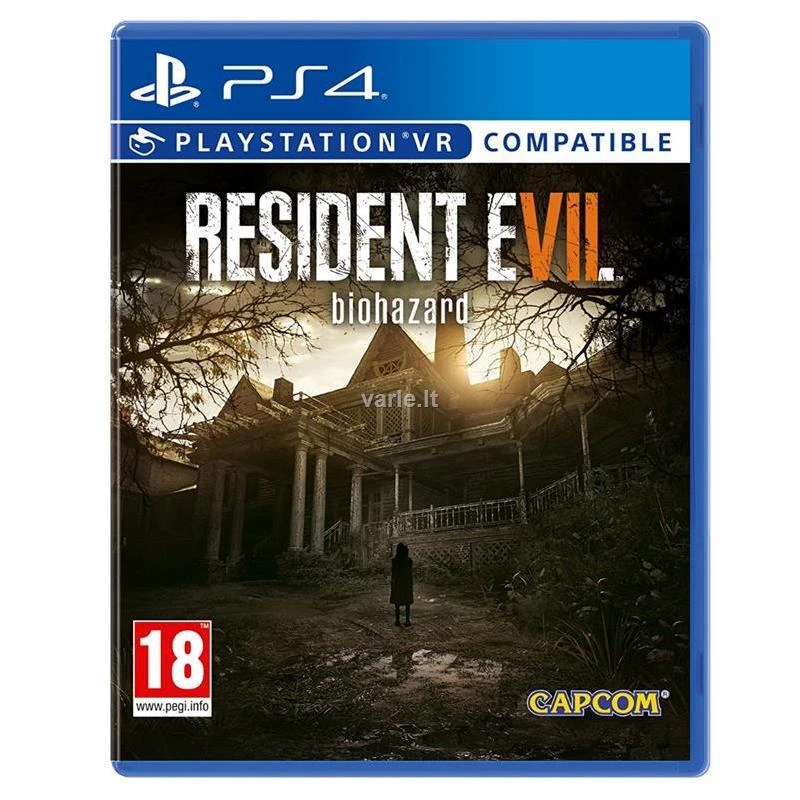 „Resident Evil VII“ (7) „Playstation“ hitai – „PlayStation 4“.