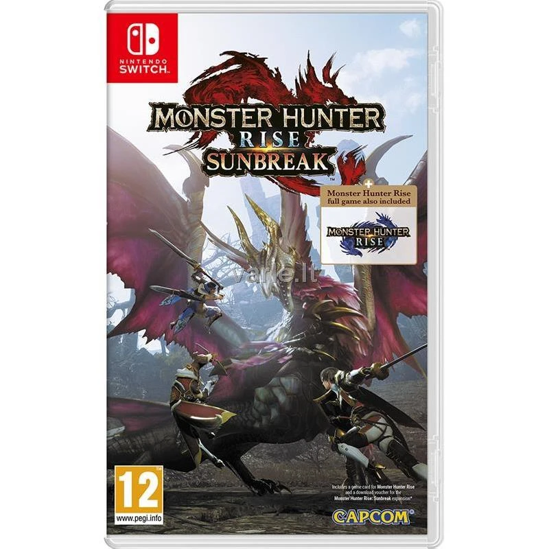 Capcom Monster Hunter Rise + Sunbreak rinkinys