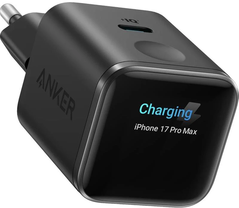 Anker Nano Charger 45W, Smart Ekranas