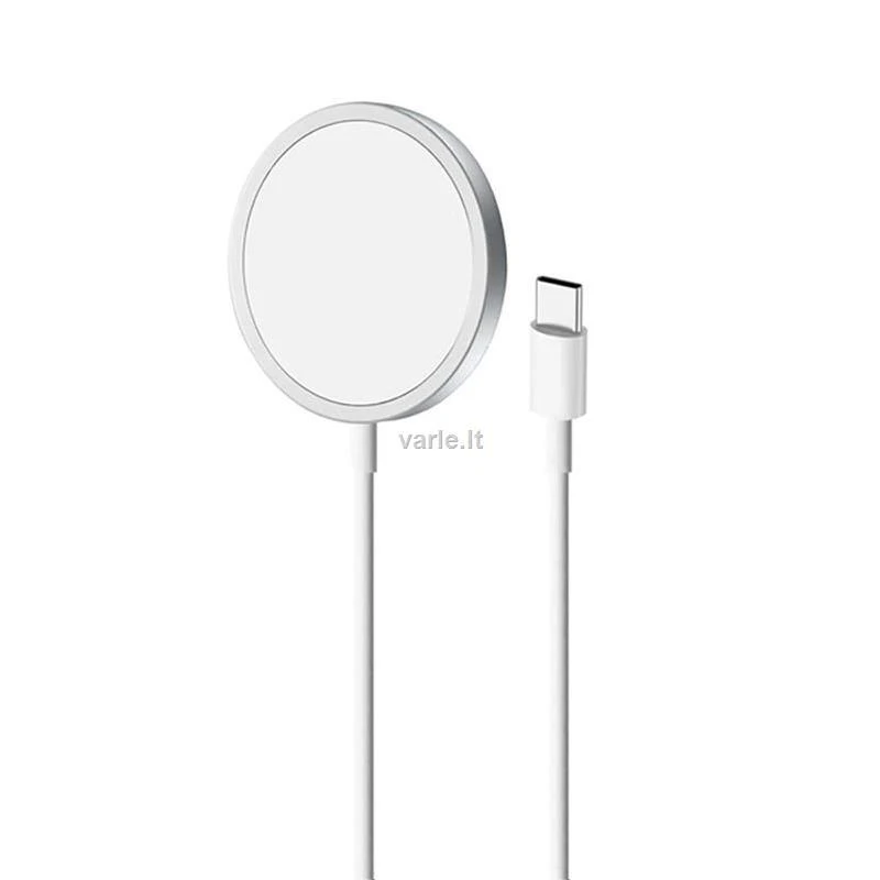 PURO CUSBCMAG1WHI, Vidaus, USB, Belaidis įkrovimas, 1 m, Balta
