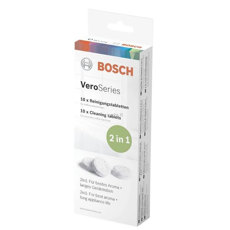 BOSCH TCZ8001N valymo tabletės visiškai automatiniams kavos aparatams ir TASSIMO