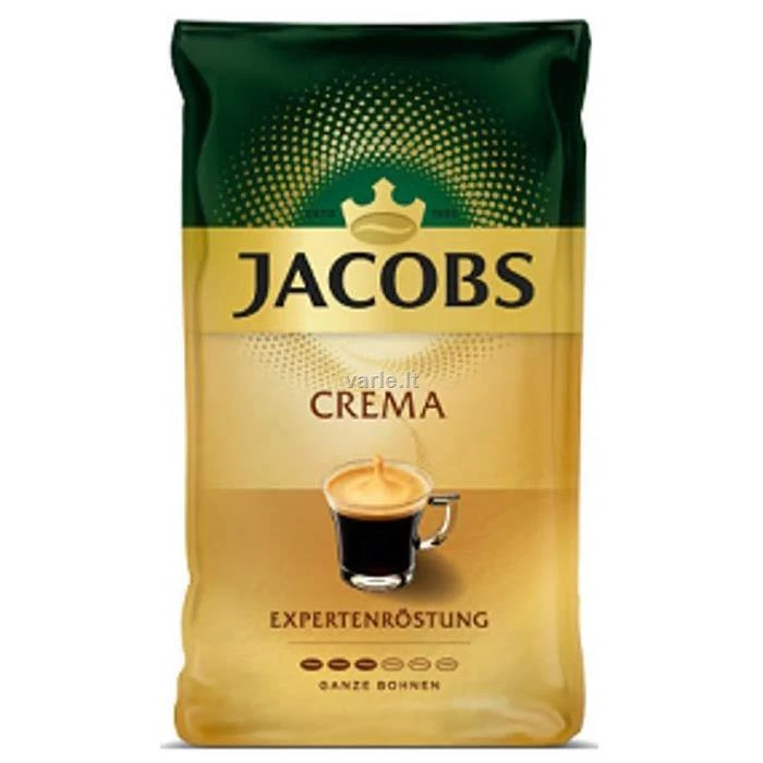 Kavos pupelės JACOBS Crema, 1kg