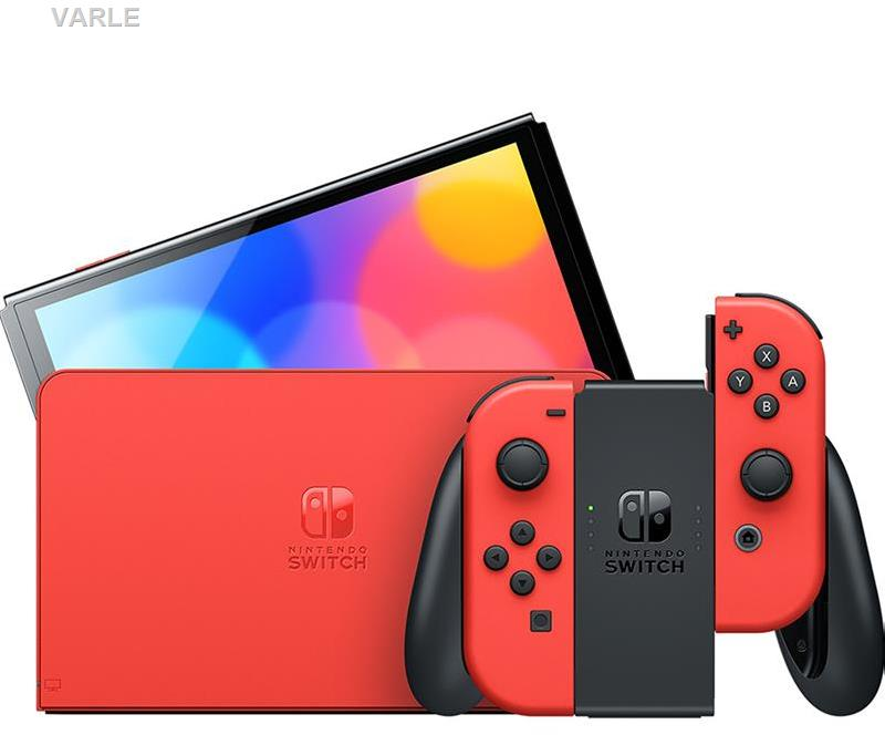 Nintendo Switch - 新品Nintendo Switch Žaidimų konsolė Nintendo Switch OLED Red & Blue, 64GB kaina