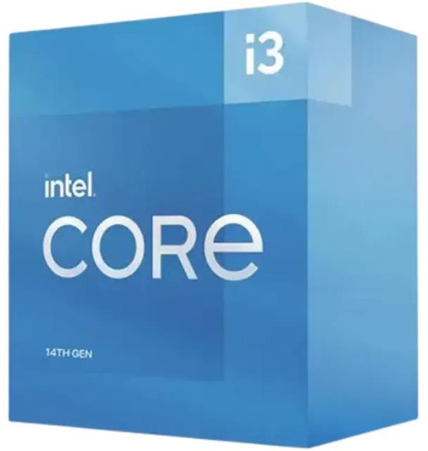Procesorius CPU|INTEL|Stalinis kompiuteris|Core i3|i3-14100F|Raptor Lake|3500 MHz|Šerdys 4|12MB|Lizdas LGA1700|58vatai|BOX|BX8071514100FSRMX2
