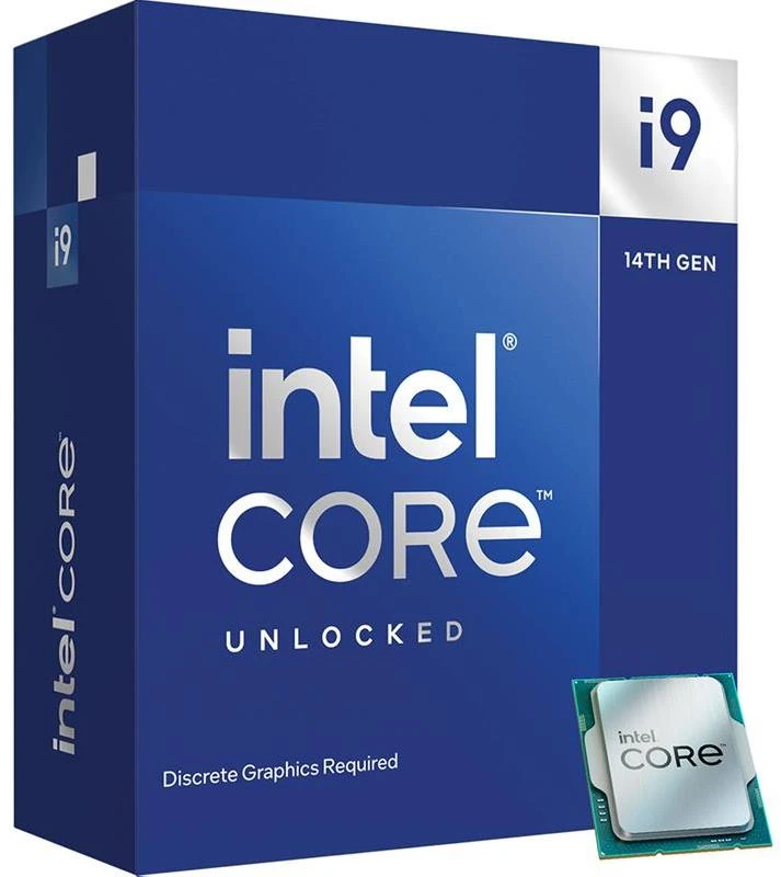 Procesorius CPU|INTEL|Desktop|Core i9|i9-14900KF|Raptor Lake|3200 MHz|Cores 24|36MB|Socket LGA1700|125 Watts|BOX|BX8071514900KFSRN49