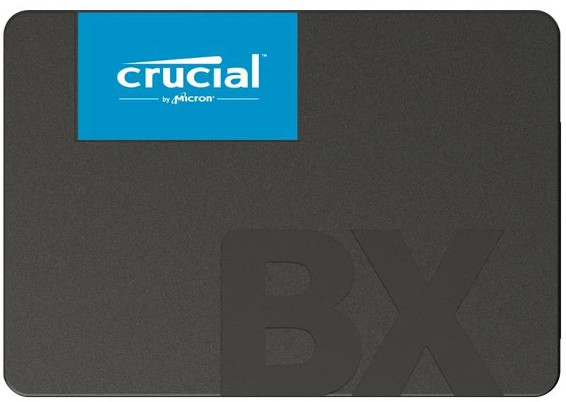 Kietasis diskas SSD Crucial BX500 500GB, Rašymo greitis 500 MB/s, Skaitymo greitis 550 MB/s
