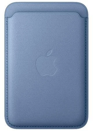 Dėklas Apple iPhone FineWoven Wallet with MagSafe – Wildflower Mėlyna - MK9J4ZM/A
