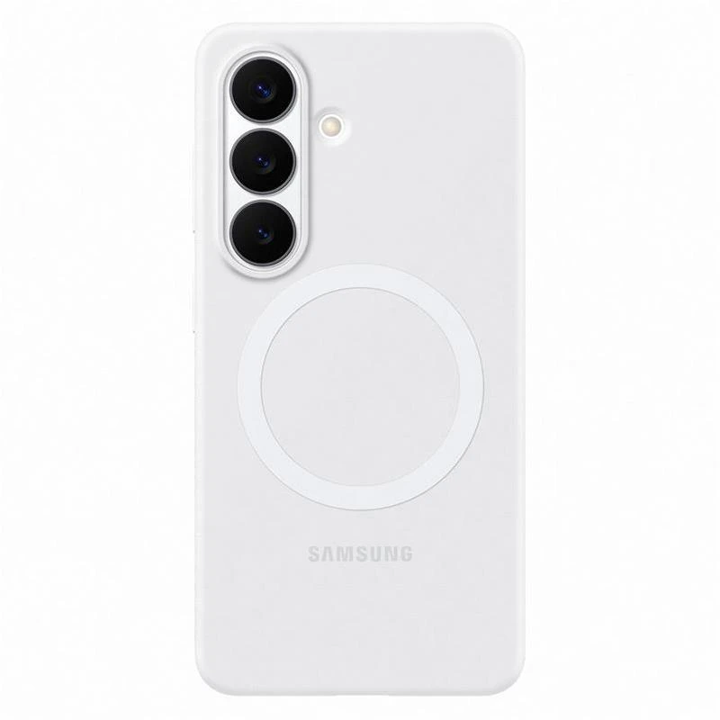 ES942CW silikoninis magnetinis dėklas Samsung Galaxy S26, baltas