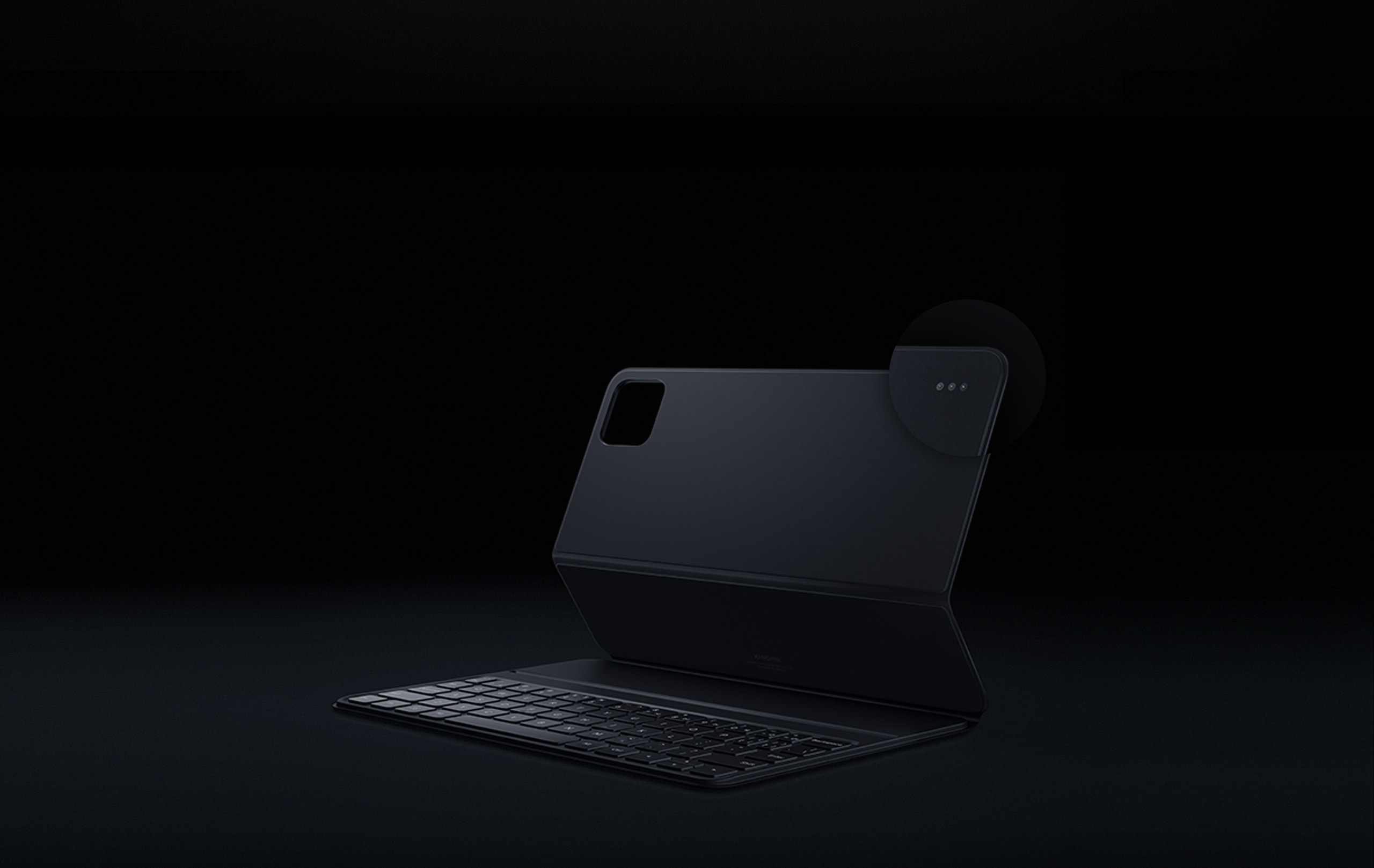 Planšetinio kompiuterio klaviatūra Xiaomi Pad 7 / 7 Pro, US, Juoda aprašymas - Prekės nuotrauka