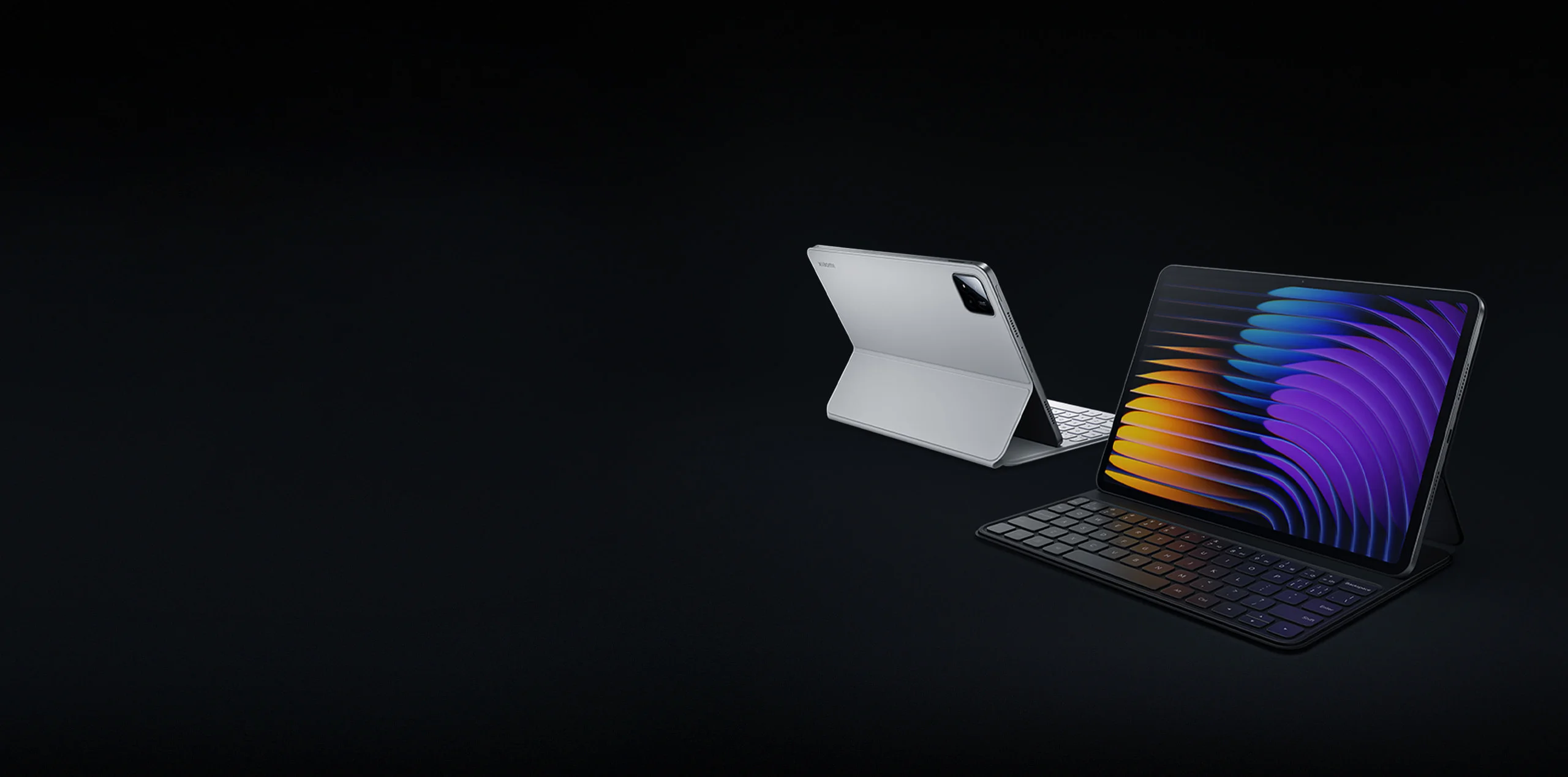 Planšetinio kompiuterio klaviatūra Xiaomi Pad 7 / 7 Pro, US, Juoda aprašymas - Prekės nuotrauka