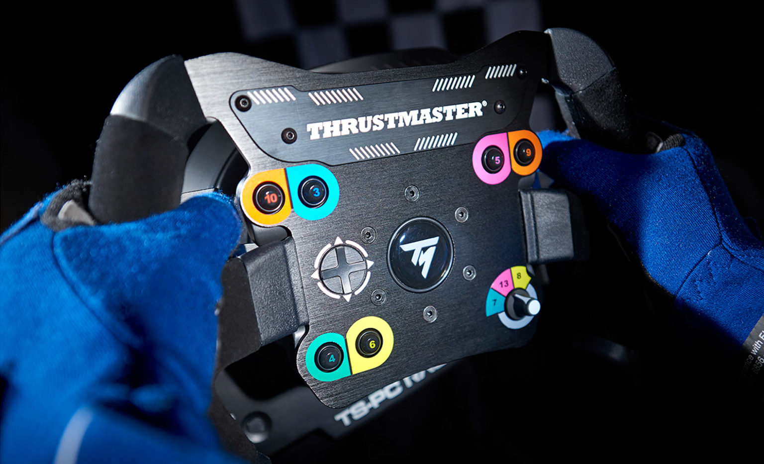 Žaidimų vairas ThrustMaster TM Open Wheel Add On, Juodas aprašymas - Prekės nuotrauka