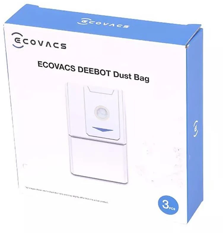Ecovacs dulkių maišeliai visoms T30 PRO OMNI/T30 OMNI stotelėms, 3 vnt.
