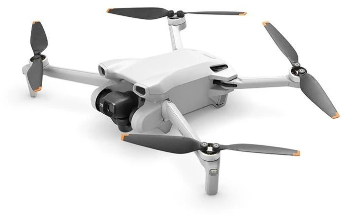 Dronas DJI Mini 3 Consumer su DJI RC, Baltos spalvos
