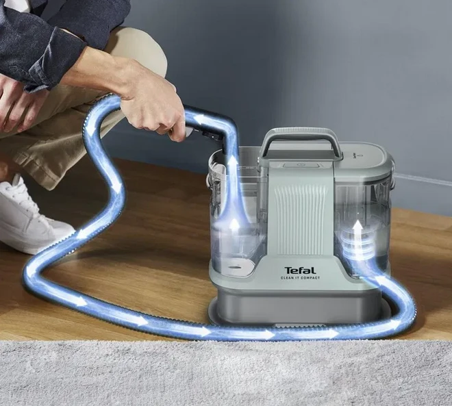 Dulkių siurblys Kilimų ir apmušalų valymo įrenginys Tefal Clean It Compact IZ3020F0