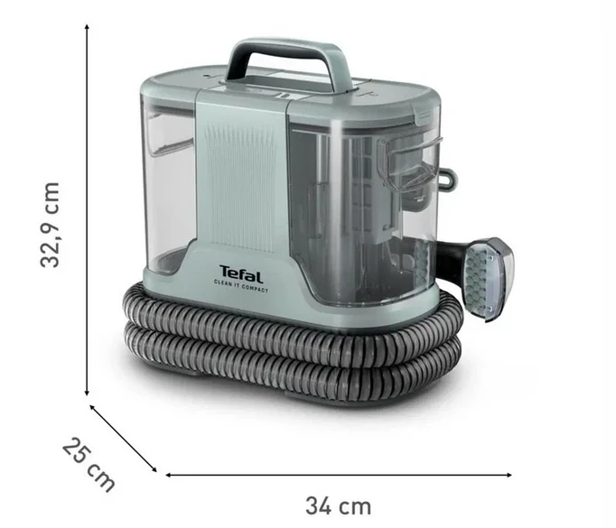 Dulkių siurblys Kilimų ir apmušalų valymo įrenginys Tefal Clean It Compact IZ3020F0