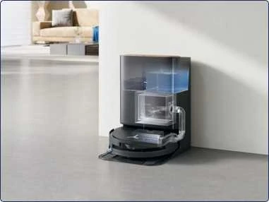 Dulkių siurblys - robotas Ecovacs Deebot X9 Pro OMNI, Juodos spalvos