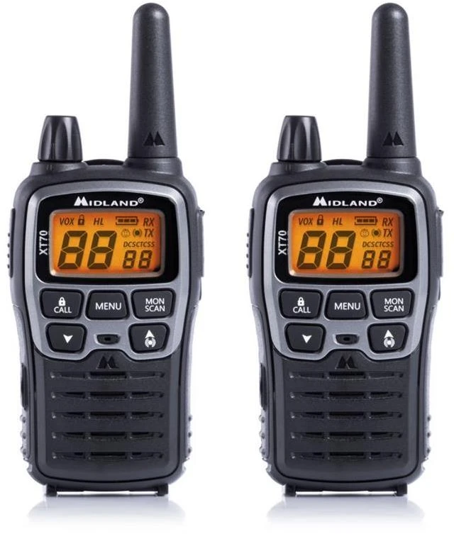 PMR MIDLAND XT70 delniniai radijo imtuvai
