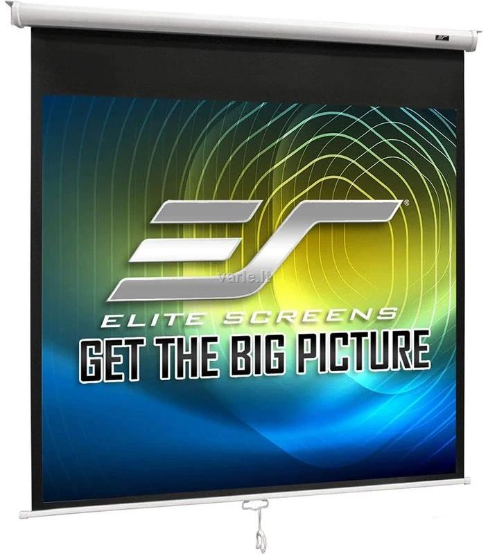 Elite Screens | Manual Series | M113NWS1 | Įstrižainė 113" | 1:1 | Matomo vaizdo plotis (W) 203 cm | Baltas