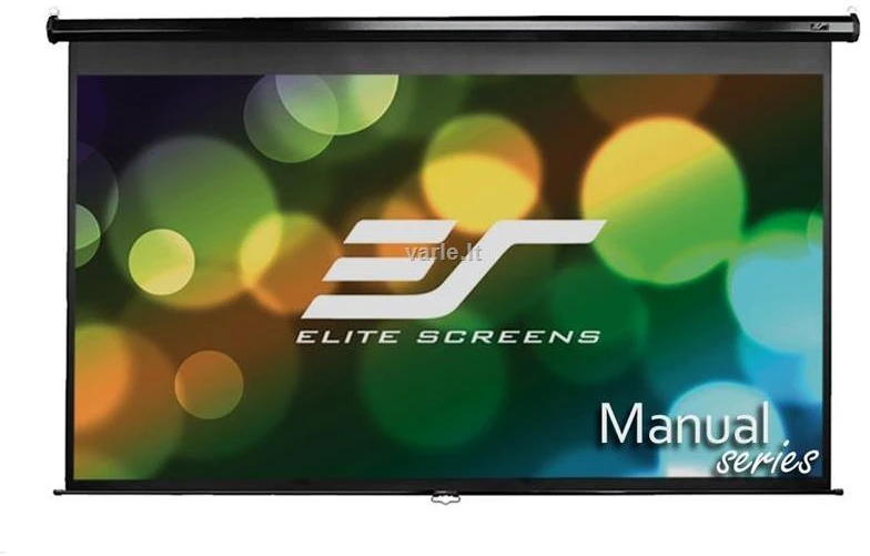 Elite Screens | Manual Series | M135UWH2 | Įstrižainė 135" | 16:9 | Matomo vaizdo plotis (W) 299 cm | Juodas