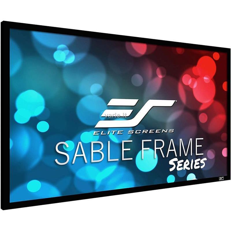 Projektorius Elite Screens | SableFrame Series | ER100WH1 | Įstrižainė 100" | 16:9 | Matomo vaizdo plotis (W) 221 cm | Juodas