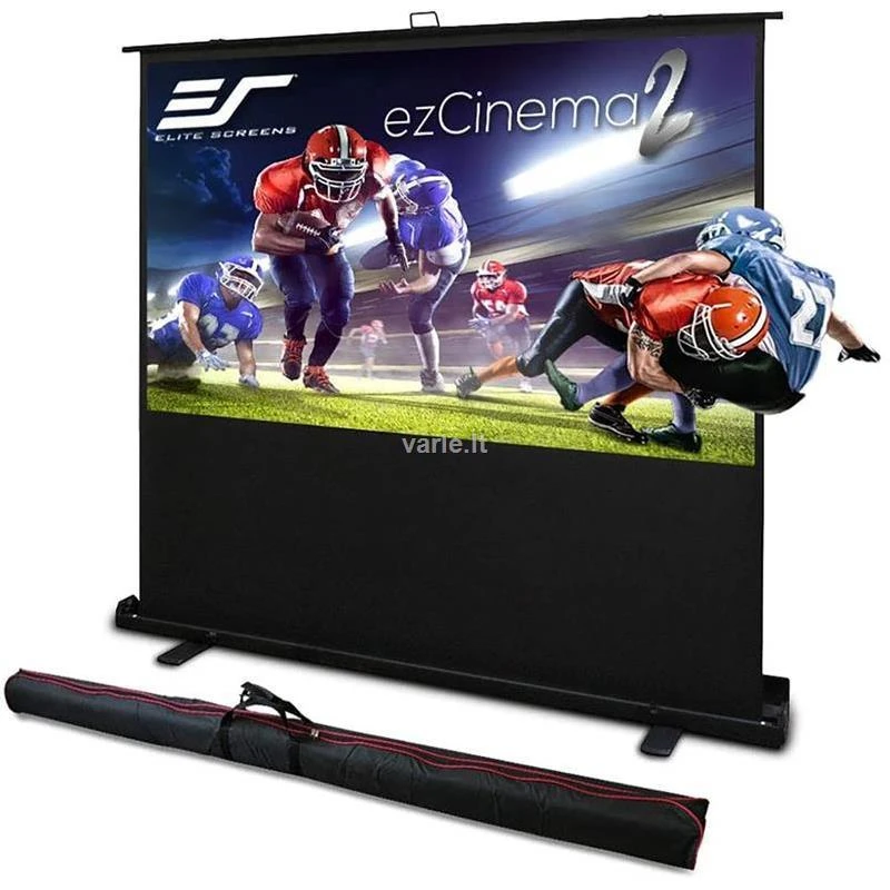Elite Screens | F107XWH2 | Įstrižainė 107 " | 16:9 | Juodas