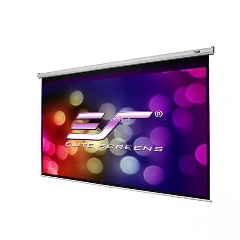 Elite Screens | Manual Series | M106XWH | Įstrižainė 106" | 16:9 | Matomo vaizdo plotis (W) 235 cm | Baltas
