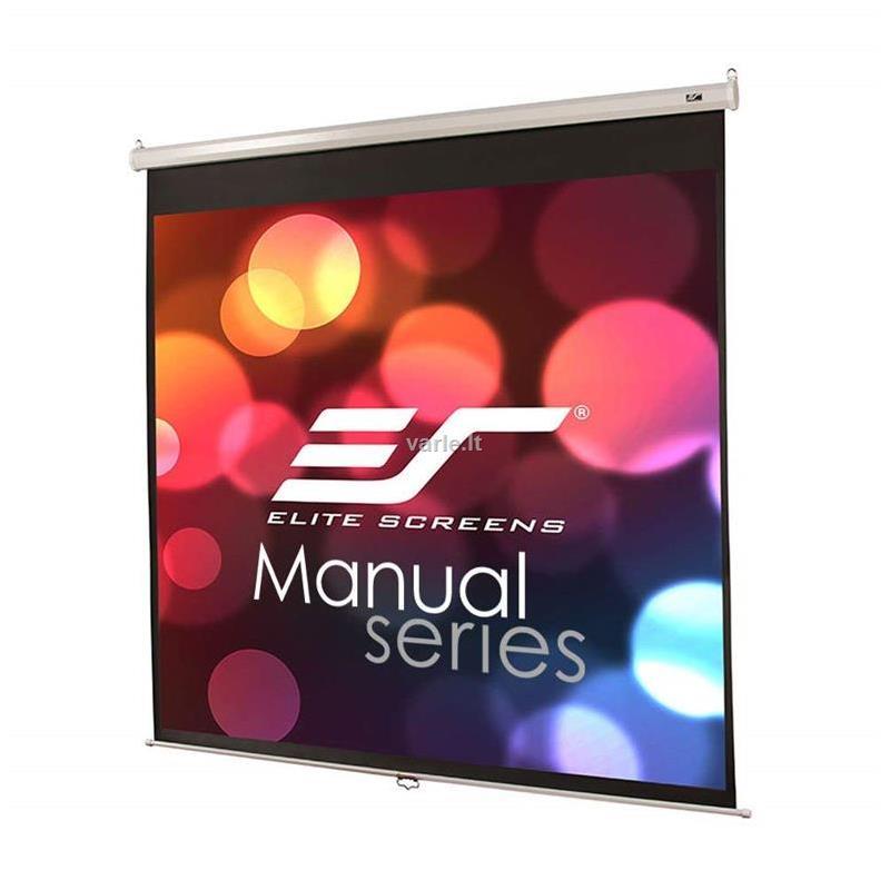 Projektorius Elite Screens | Manual Series | M136XWS1 | Įstrižainė 136 " | 1:1 | Matomo vaizdo plotis (W) 244 cm | Baltas