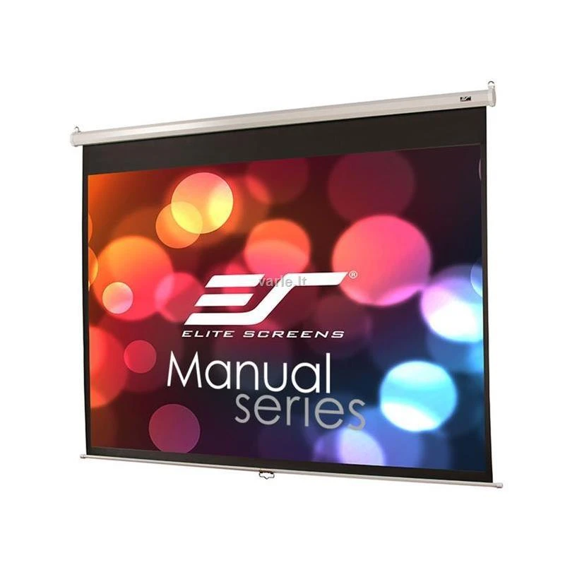 Elite Screens | Manual Series | M80NWV | Įstrižainė 80" | 4:3 | Matomo vaizdo plotis (W) 163 cm | Baltas