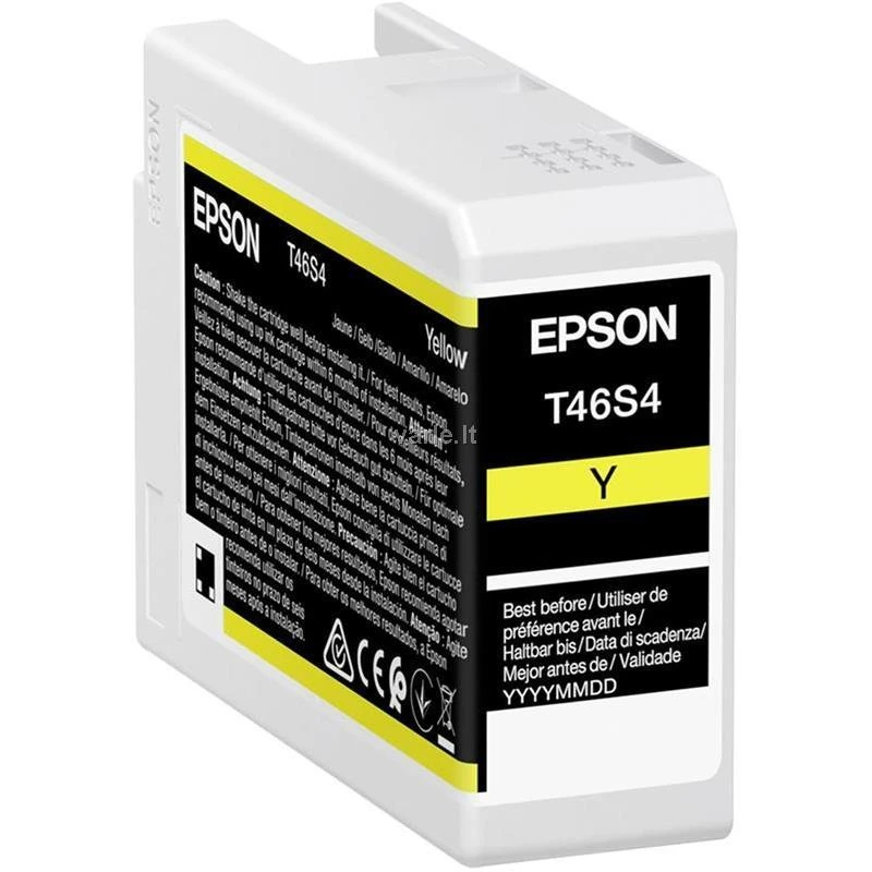 EPSON Singlepack Geltona T46S4 UltraChrome Pro 10 rašalas 26ml