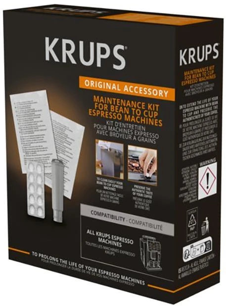 Nescafe Dolce Gusto Kavos Aparato Valymo Tabletės - Krups XS5300 10 vnt. Su Filtro Kasete