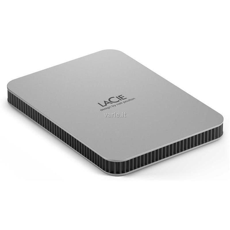 LaCie Išorinis kietasis diskas HDD Mobile Drive (2.5'/4TB/ USB 3.1 TYPE C)