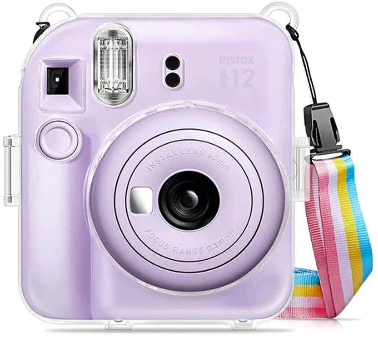 Fujifilm DĖKLAS instax mini 12 BLIZGUS, SKAIDRUS