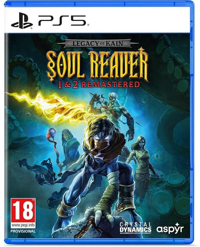 GAME „Legacy of Kain Soul Reaver 1“ ir „2“ perdirbiniai – „PlayStation 5“