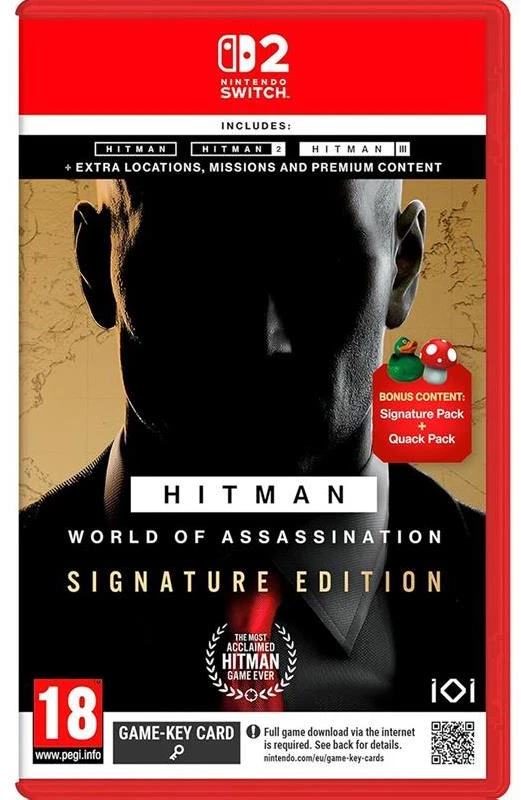 IO Interactive WARNER BROS Hitman: World of Assassination: Signature Edition (Switch 2)