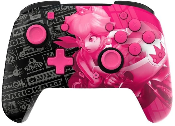 Sourcing PDP belaidis valdiklis Rematch Glow Nintendo Switch Grand Prix Peach | Tiekimas