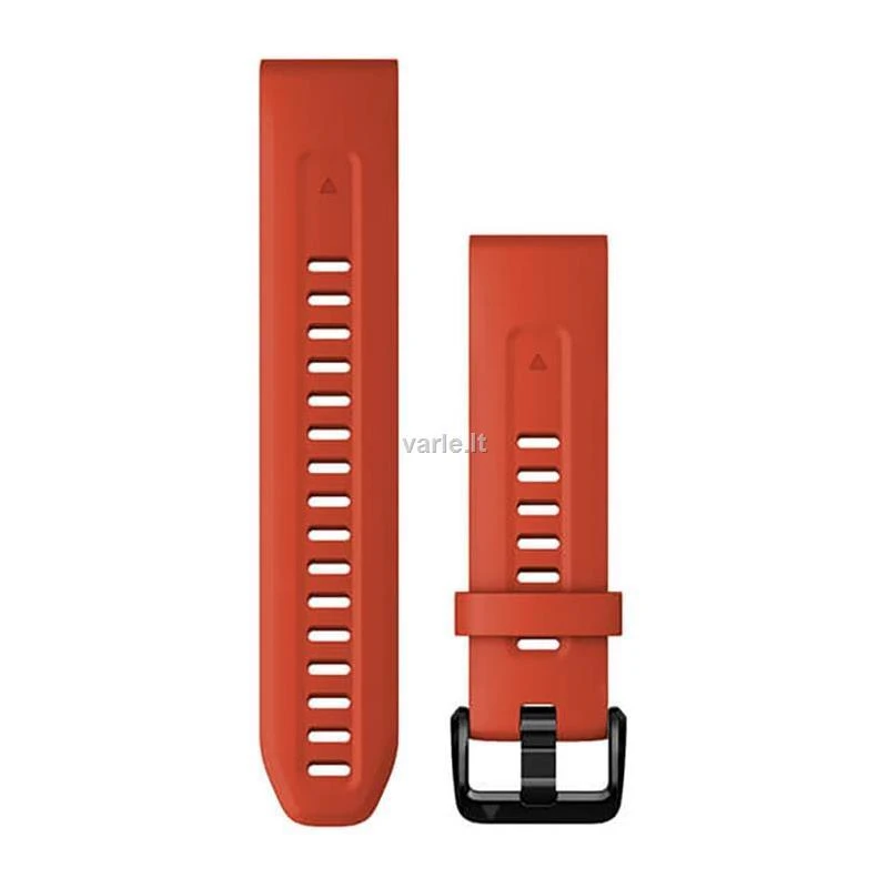 Garmin QuickFit 20 mm greitai atsegamas dirželis, Raudonos spalvos