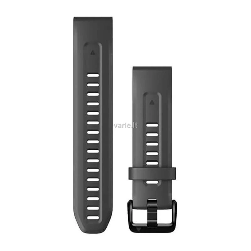 Garmin QuickFit 20 mm greitai atsegamas dirželis, Pilkos spalvos