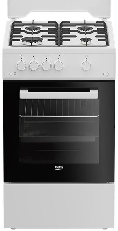 Dujinė viryklė su dujine orkaite BEKO FSG52020FW